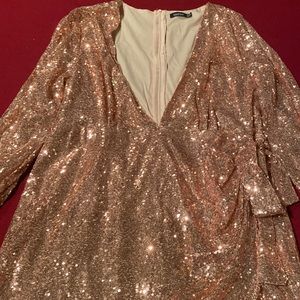 BooHoo Sequin mini dress